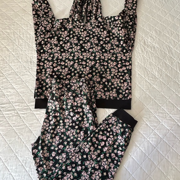 Floral Hoodie and Jogger Set - Picture 5 of 12